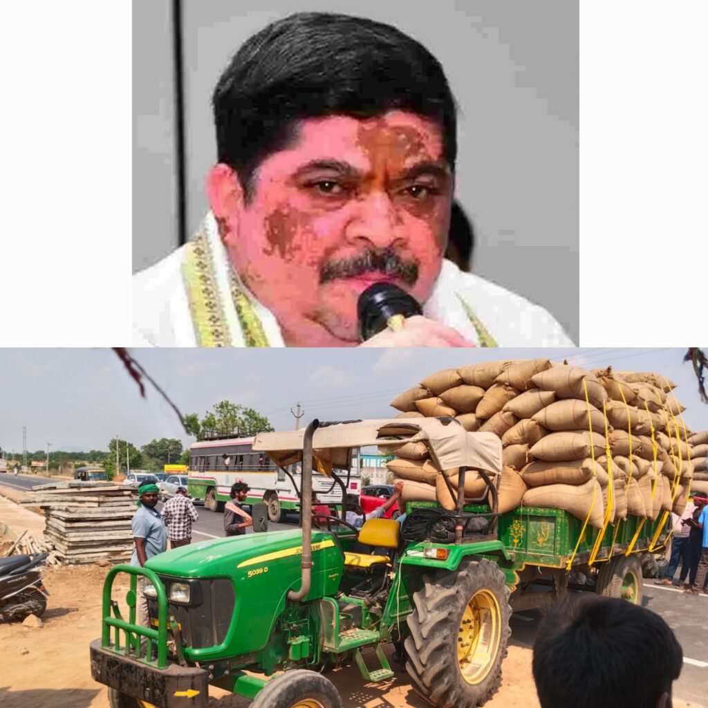 ధాన్యం తరలింపులో ఓవర్ లోడింగ్!