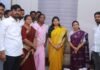 కలెక్టర్ తో ఝాన్సీ రాజేందర్ రెడ్డి మర్యాదపూర్వక భేటీ